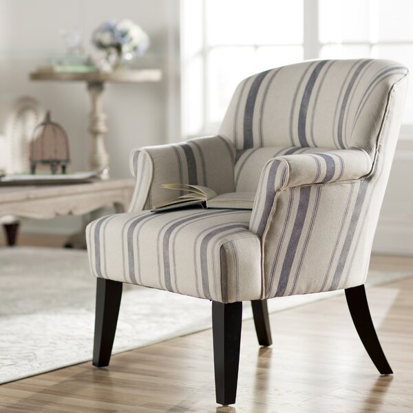 Striped Accent Chairs Youll Love Wayfair 5945